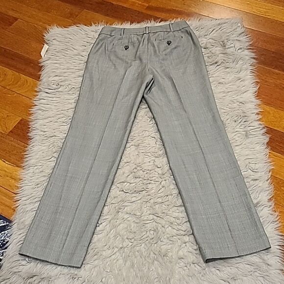 NWOT Talbots‎ womens black and white pattern wool blend pants - Picture 5 of 7